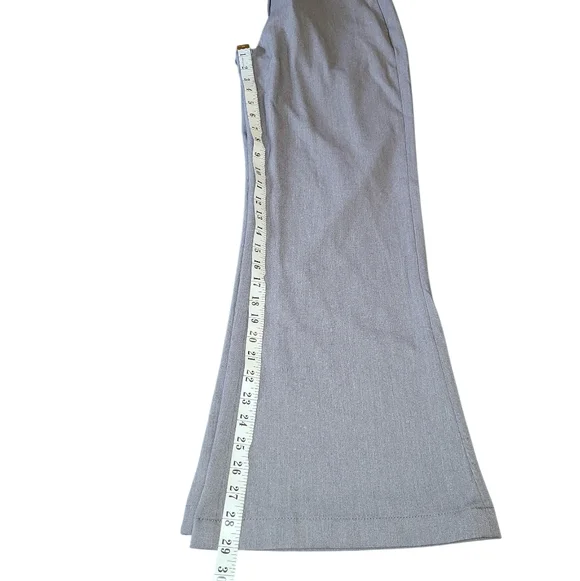 Women's AE Baggy Flare Stretch Poppy Trousers 2 *SHORT* Grey NWT's! - Picture 14 of 15